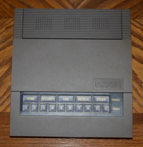 Vintage DICON 9000 security system main unit only vg