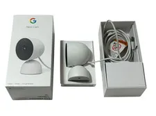 Google Nest Cam Indoor Wired 2nd Generation Smart Security Camera White-Tested