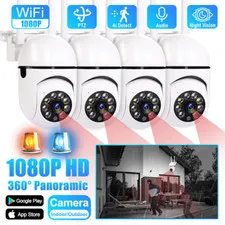1-4Pack Wireless 5G WiFi Security Camera System Smart Outdoor Night Vision 1080P