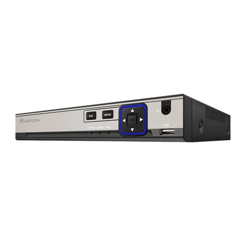 4K 6CH Network Video Recorder for System, Support 4K/5MP/4MP/3MP/1080P IP H.2...