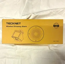 TECKNET Wireless Outdoor Driveway Alarm, Infrared, Brown, TK-MD001