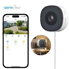 Wansview Window Camera - Replaces Outdoor Cameras 2.4/5GHz Wi-Fi home Security