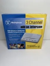 WESTINGHOUSE 3-CHANNEL Add-On Intercom Whi-3S NEW IN BOX