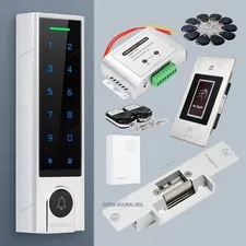 HOMSECUR Office Gate Door Access Control System Kit PIN RFID Unlock Waterproof