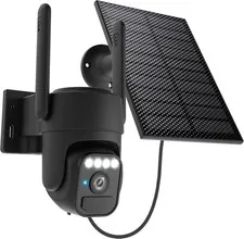 Camara De Seguridad Solar HD Wifi Inalambrica Con Vision Nocturna Para Exterior
