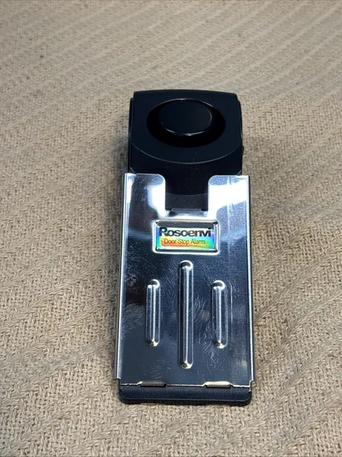 Rosoenvi WEP-002 Door Stop Alarm Home/Travel Door ​Security Device