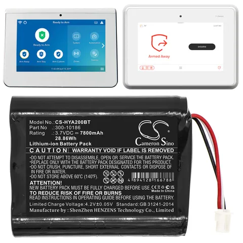 BATTERIE 7800mAh Type 300-10186 For Honeywell Pro7 AI05-2 AIO7-1 AIO7-2 ADT7AIO