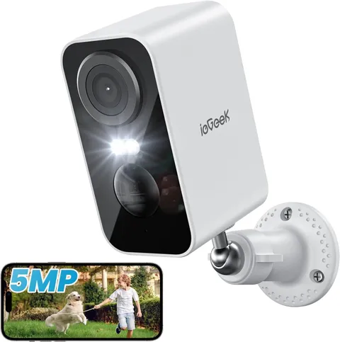 Security Cameras Wireless Outdoor - 5MP Smart Wifi Camera System for Home Survei