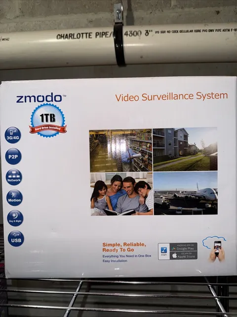 Zmodo Video Surveillance System New Old Stock