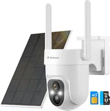 4G LTE Cellular Security Camera Wireless Outdoor, No Wifi Needed, 2K Color Night