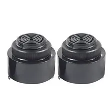 BNYZWOT Continuous Beep Alarm Electronic Piezo Buzzer Sounder DC 3-24V Black 