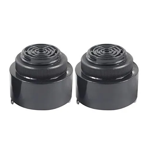 BNYZWOT Continuous Beep Alarm Electronic Piezo Buzzer Sounder DC 3-24V Black 