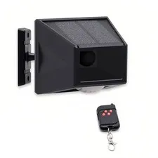 Solar Alarm Outdoor Motion Sensor Detector Freely Rotatable IP65 Waterproof 1...