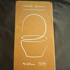 Nooie 360 Cam 2 2K Wi-Fi Indoor Pan/Tilt Motion Night Vision 2-Way Audio