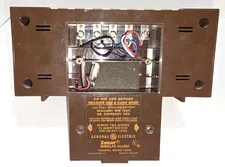 Vintage GE Zonar Burglar Alarm 8250-003 General Electric Portable Device - Works