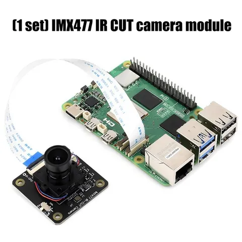 Wide-Angle IMX477 4056 x 3040 Camera Module for Board-Level Development Work
