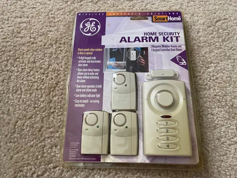 GE SmartHome Home Security Alarm Kit New Sealed