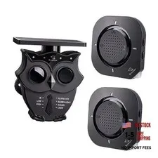 Driveway Alarm Systems Weatherproof Outdoor Motion 2Receivers and 1Sensor