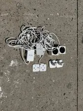 2 Wyze Indoor/Outdoor Security Cameras + Extras
