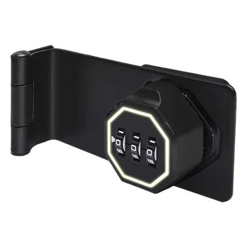 Cabinet Keyless Lock 3-Digit Combination Lock Cabinet Password Hasp Lock
