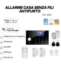 Wireless Home Home Home Alarm Wireless Wiby App Multifunctional Anti-Theft Kit