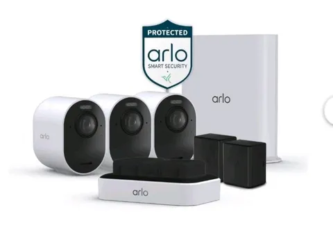 Arlo - Ultra 3 Outdoor Security Cameras BUNDLE 4K HDR (3rd Gen, 2025 Release)