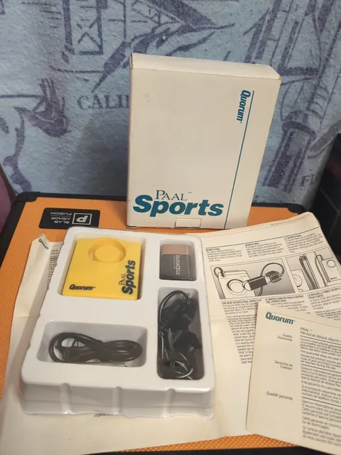 Personal Panic Alarm 107db  with Door Clip New In Box Complete 