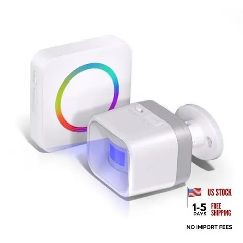 Wireless Driveway Alarm - Motion Sensor Door Chime A 1 Receiver+1 Sensors