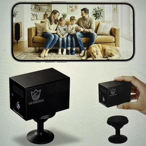 4G LTE Indoor Security Camera 1080P Night Vision Motion Detection Two-Way Audio