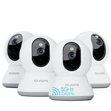 blurams Indoor Cameras for Home Security, 2K Pet Camera with Phone App,...
