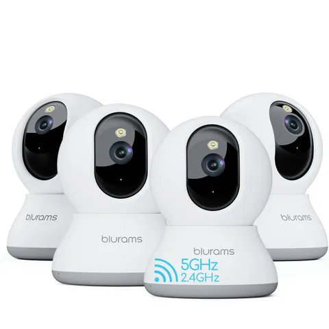 blurams Indoor Cameras for Home Security, 2K Pet Camera with Phone App,...
