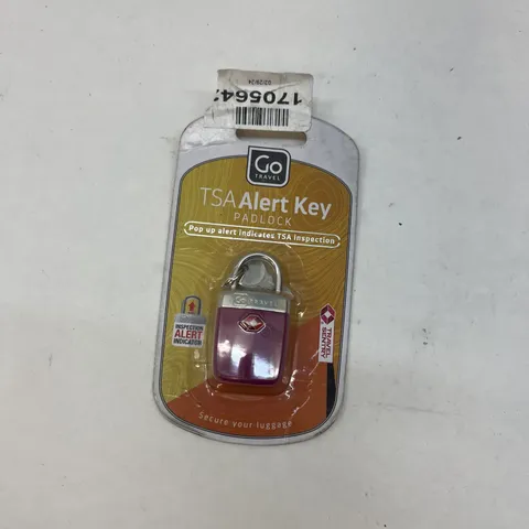 Go Travel TSA-Approved Lock Key Security Padlock Luggage/Suitcase Bags Assorted
