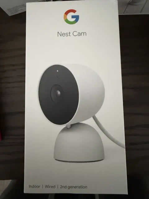 Google Nest Cam Indoor Wired 2nd Gen