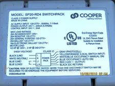 Cooper Lighting Greengate OAC-DT-1000-R Ceiling Sensor with SP20-RD4 Power PackH