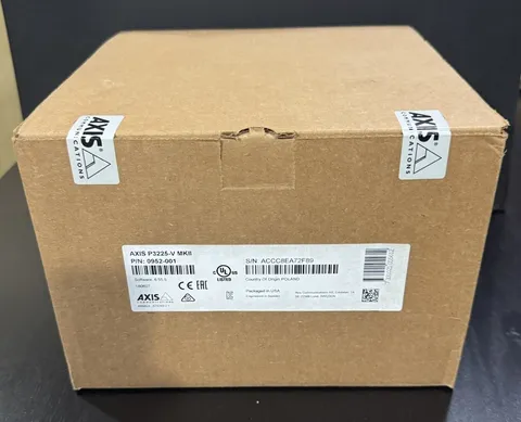 Axis P3225-V MKII Network Dome Security Camera 1080p Day/Night 0952-001 NEW