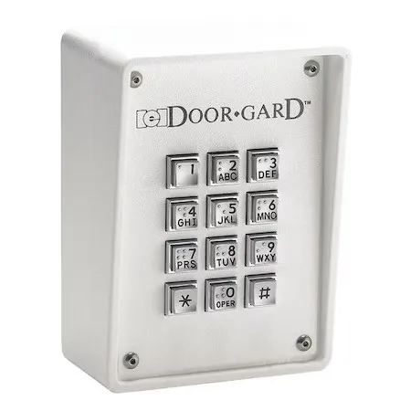 Linear 212R Accesskeypadruggd, 3-3/4Inwx5-1/4Inh, Gray