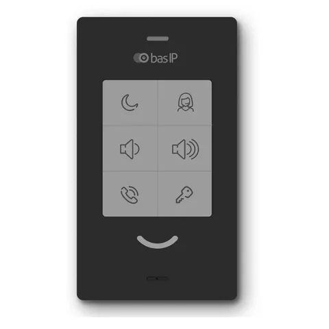 BasIP SP-03-Black IP Hands-Free Audio Intercom Phone