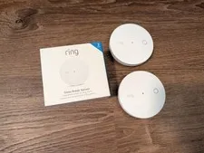 Ring Glass Break Sensor Alarm (2-Pack) White 4AG1S1-0EN0 Security