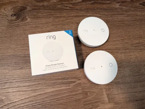 Ring Glass Break Sensor Alarm (2-Pack) White 4AG1S1-0EN0 Security