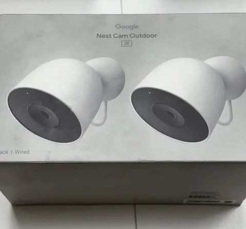 Google Nest Cam Outdoor Wired (2nd Gen) 2-Pack - New