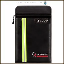 Large Fireproof Bag for Documents with Enhanced Insulation and Water Resistance