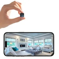 Mini Wireless Camera Home Security cámaras Indoor/Outdoor Cam 1080P HD Small ...
