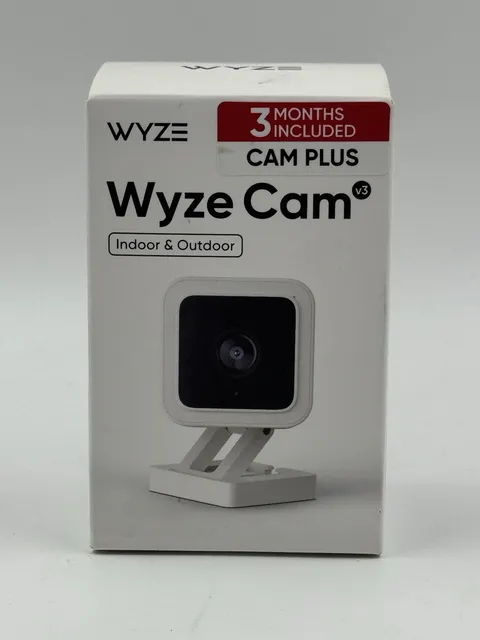 Wyze Cam V3 Wi-Fi Security Camera for Indoor/Outdoor Use Brand New Sealed
