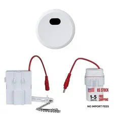 Automatic Toilet Flusher Kit, Touchless Motion Sensor Flush for Toilet, 12”