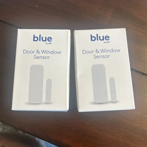 Lot of 2 BLUE by ADT Door & Window Sensors SSH1R0-29