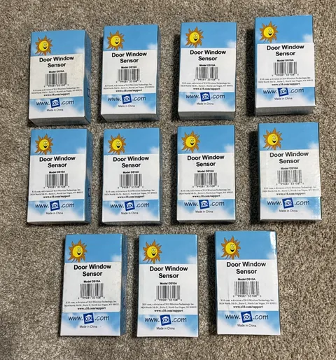 Lot of 11 Door Window Sensor X10 DS10A Security Alarm Smart Home