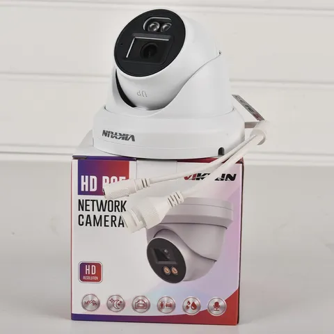 Vikylin 8MP 4K CCTV Turret PoE IP Camera Outdoor Night Vision Human Detection