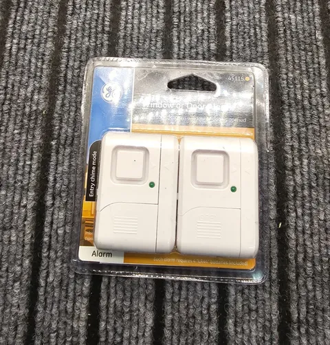 (QTY 12) GE 45115: Personal Security Window/Door Alarm Battery Operated