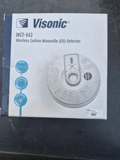 Visonic MCT-442 N SMA (2.4GHz) WH Wireless Carbon Monoxide Detector New