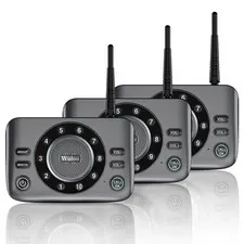 Hands-Free Way Intercoms Wireless for Home Business, Upgrade Audio Intercom S...